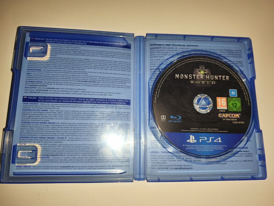 Gra Ps4 Monster Hunter World PL gry PlayStation 4 Sniper UFC GTA V