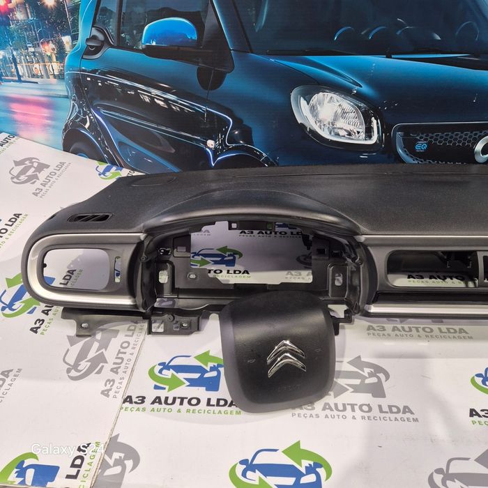 Tablier com airbag volante e passageiro Citroen C3 2018 (ORIGINAL)