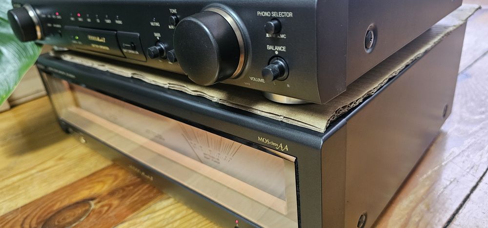 REZERWACJA Technics SE-A1000M2 wzm.mocy, SU-C1000M2 przedwzm.+oryg.pilot-idealny stan