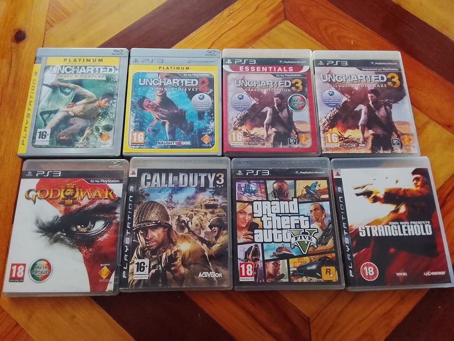 Jogos PlayStation 2/3/4