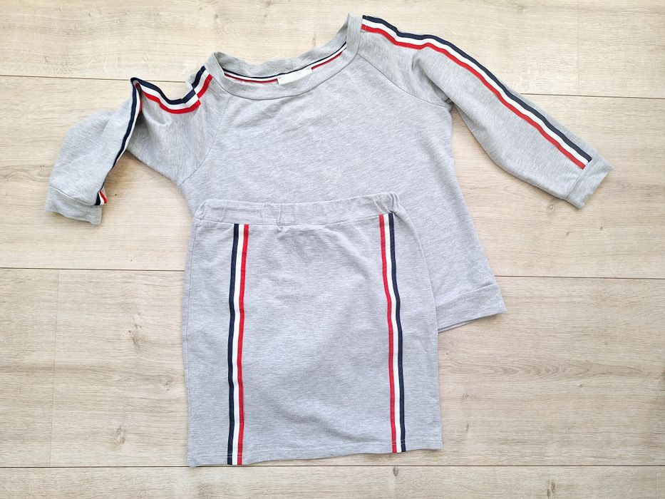 By o la la..! Komplet spódniczka + bluza r. S