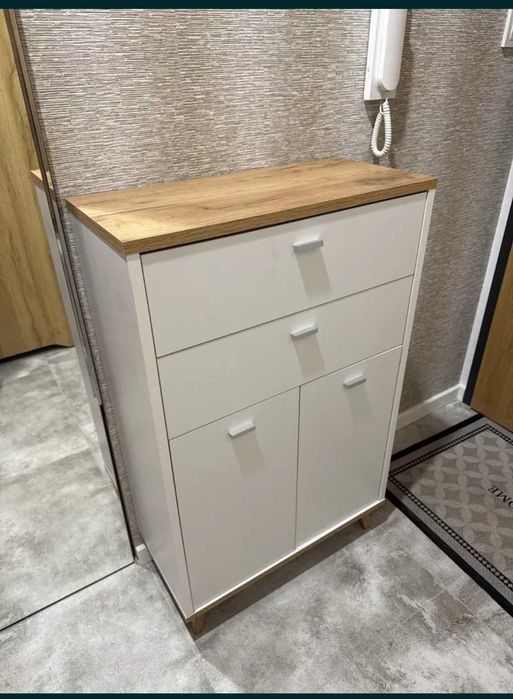Komoda nowa szafka 96 cm biała łazienka salon pokój  niemiecki produkt