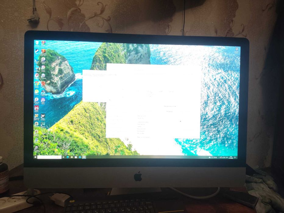 iMac на системе Виндоус