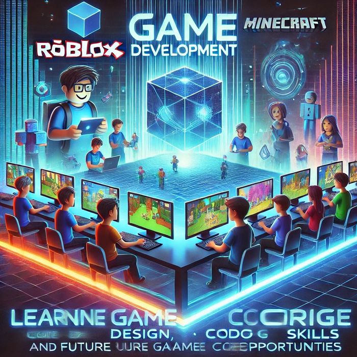 Репетитор Minecraft, Scratch, Roblox Studio, Python