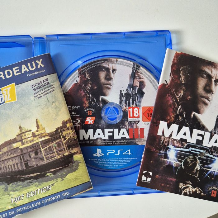 MAFIA III ps4 + mapa
