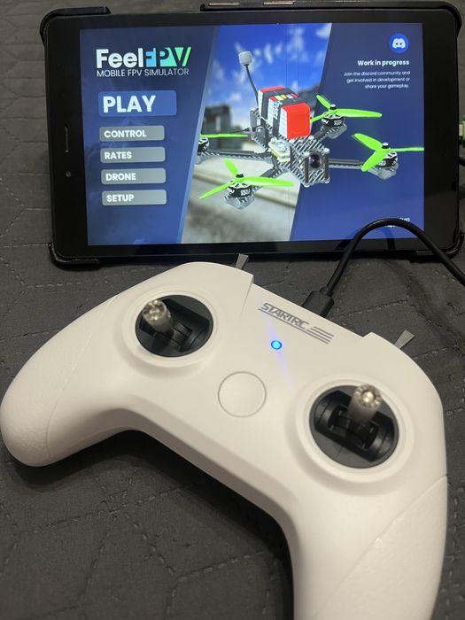 FPV Джойстик пульт для симулятора S8 Liftoff / DRL / SkyDive