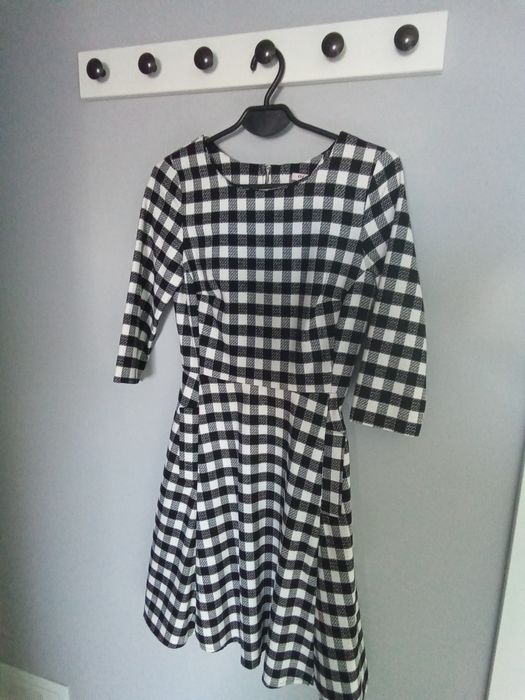 Sukienka Orsay 32 w kratkę