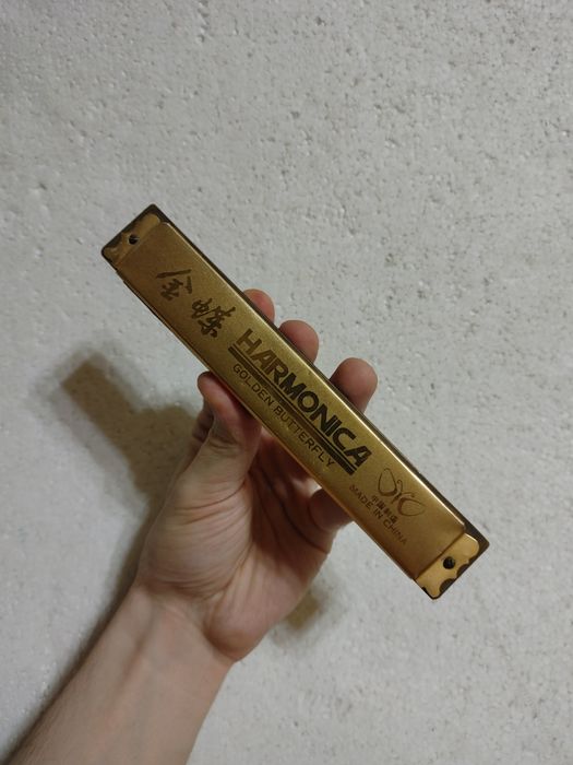Губная гормоника GOLDEN BUTTERFLY Harmonica Губная гармошка