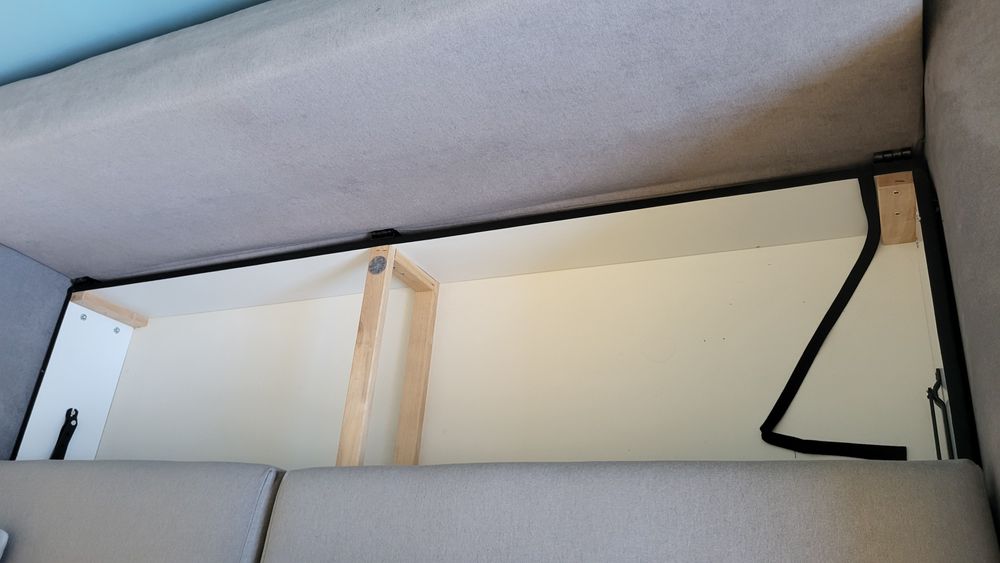 Kanapa rozkładana z funkcją spania