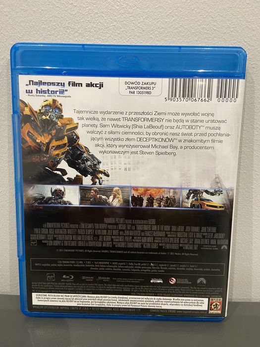 Filmy Blu-Ray Disc Transformers 3, Piraci z Karaibów, Assassins