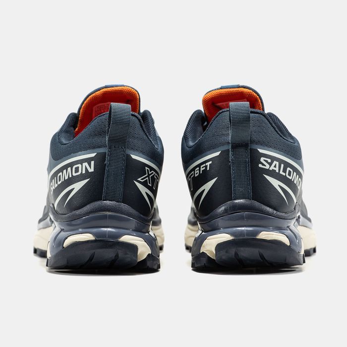 ТОП ПРОДАЖ! Salomon XT-6 FT Navy White 41 42 43 44 45 46 соломони сині