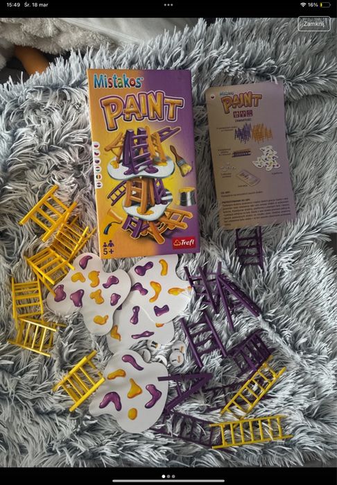 Gra planszowa mistakos paint