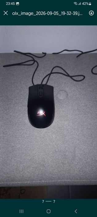 Secretaria mais rato e teclado HyperX