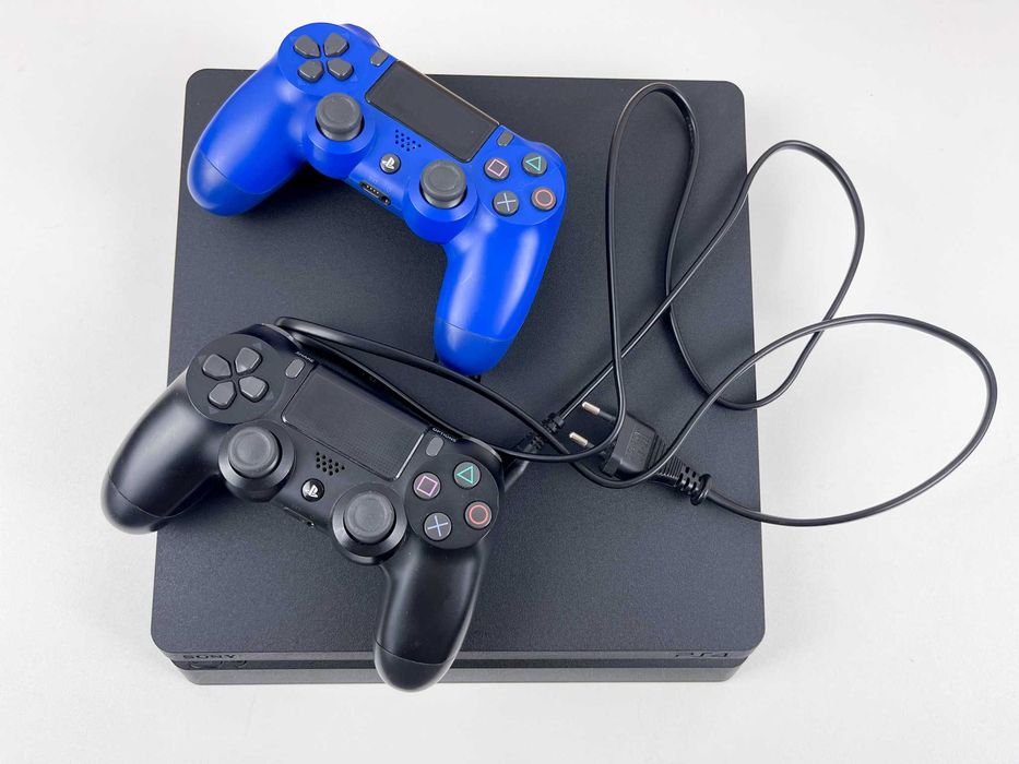 Ігрова приставка PlayStation 4 Slim 1TB + 2 геймпада КОМПЛЕКТ PS4