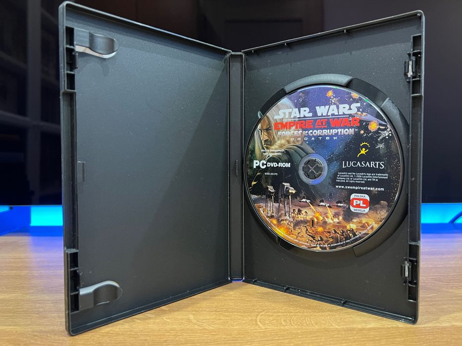 SW Empire at War Forces of Corruption (PC PL 2006) premierowe wydanie