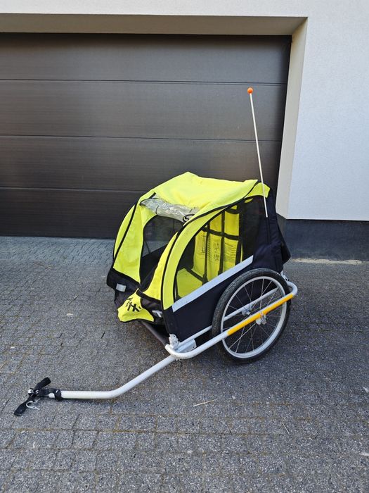 Przyczepka rowerowa dwuosobowa