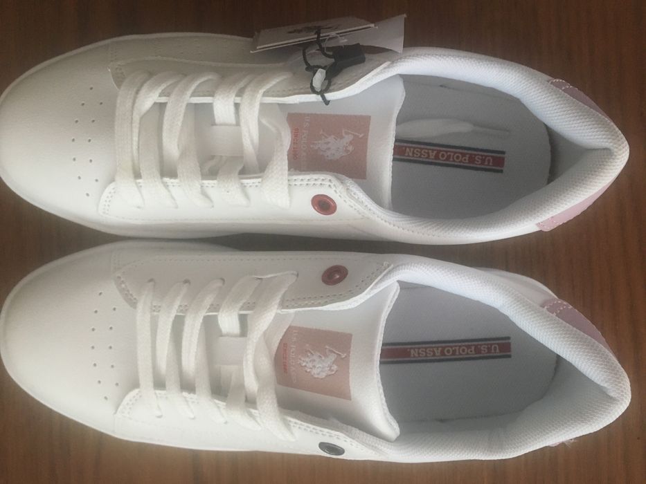 Sneakersy buty trampki U.S. Polo Assn białe r.38 nowe