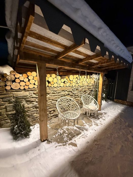 АКЦІЯ‼️Новий котедж ЗРУБ ХАУС 1 • СПА • Відпочинок Славське Карпати