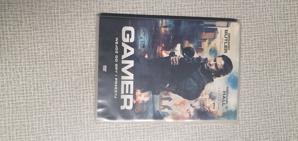 Gamer film DVD wejdź do gry i przeżyj