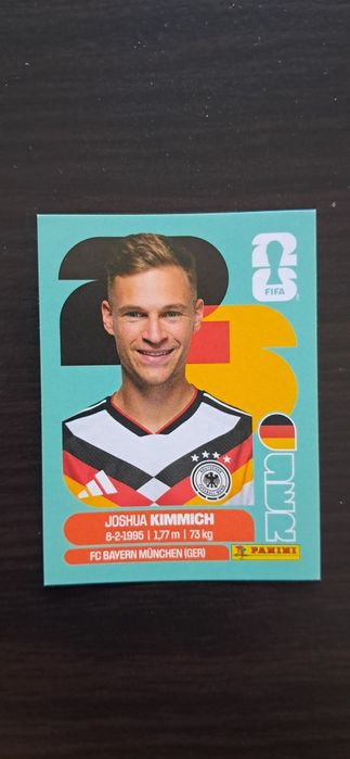 Cromo futebol de Kimmich(Mundial 2026)da Panini