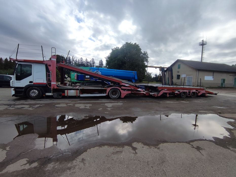 Івеко автовоз находу