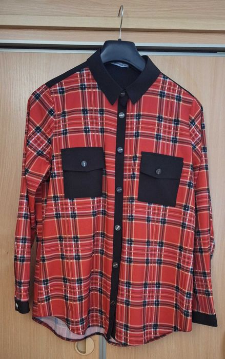 Koszula w kratkę, r.42, La blanche