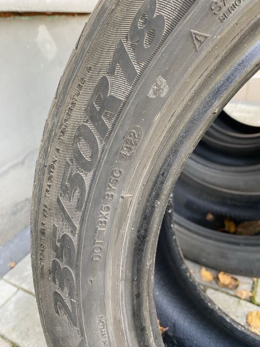 Продам 235/50/r18 літні шини 4 шт. Evergreen, century