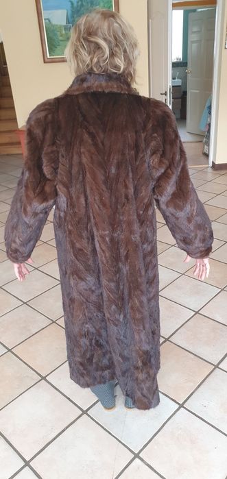 Futro z norek rozmiar S