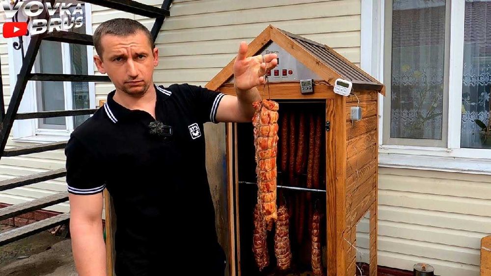 Производим универсальные деревянные коптильни для копчения мяса и рыбы