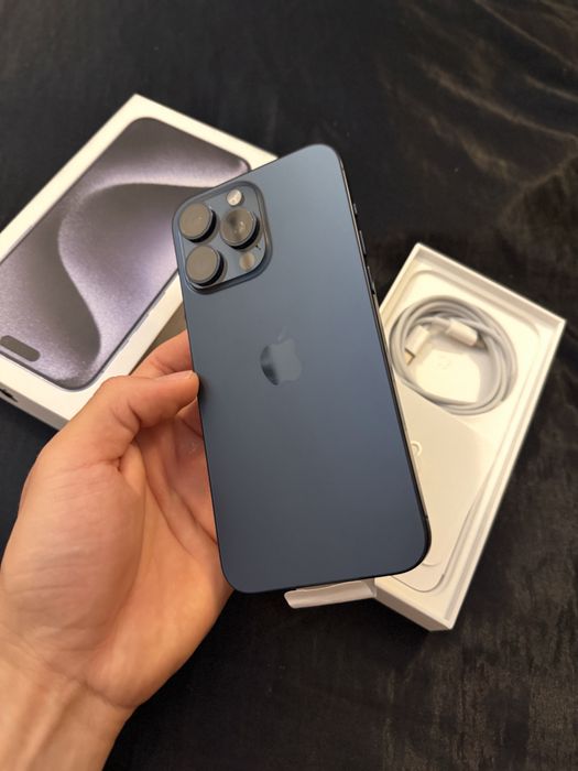 iPhone 15 Pro Max 256GB Azul Titânio (Para Peças / Retirada)