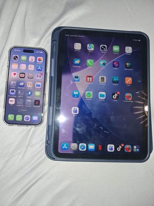 Vendo ou troco por Iphone 17 + Ipad A16 2025 por um Iphone pro Max