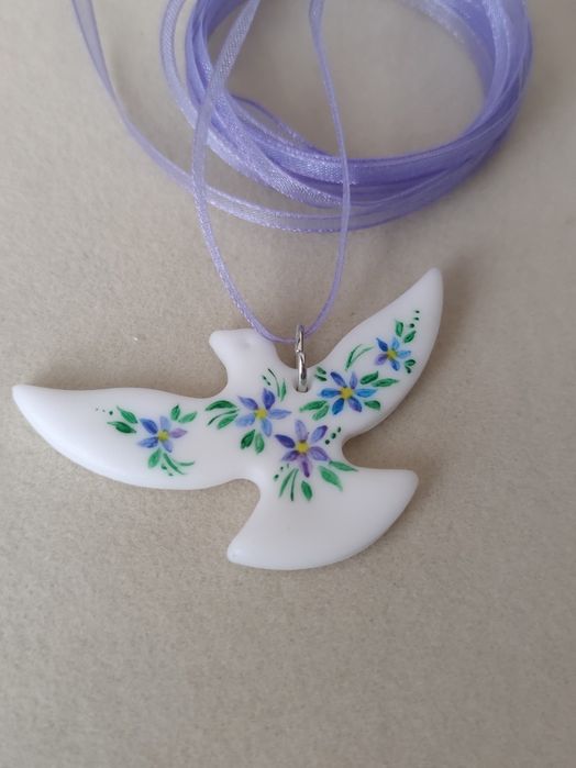 Підвіска чокер пташка, жіночі прикраси ручної роботи, аксесуари на шию