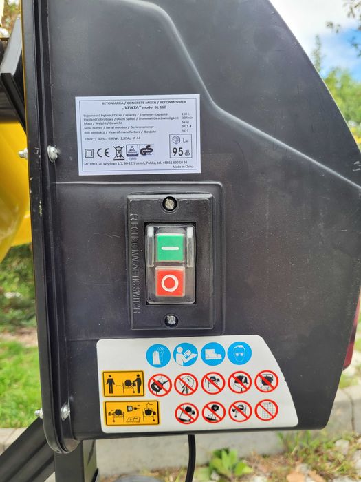 Betoniarka 160L Wynajem od 20 pln Transport Wrocław