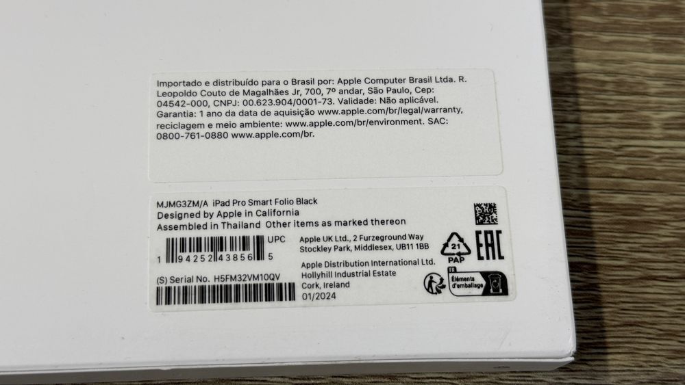 Apple Ipad Pro 12.9 Smart Folio Black новий