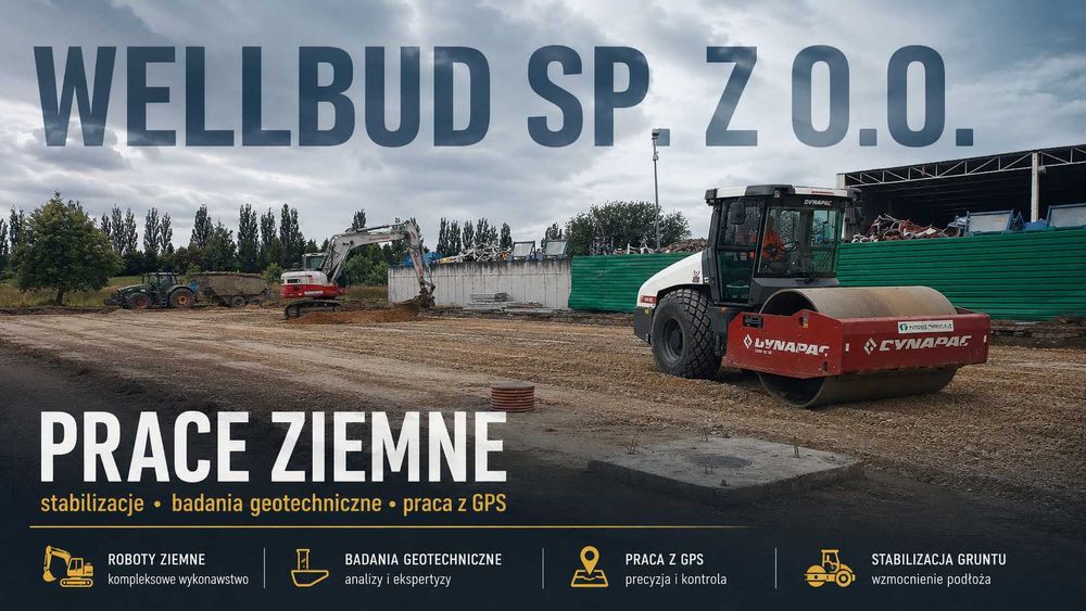 Prace ziemne Tychy i okolice | Przyłącza - woda, kanalizacja, gaz