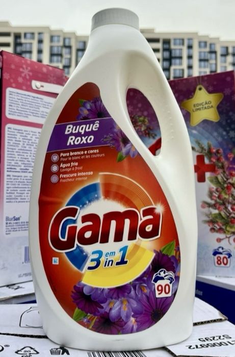 Гама, gama, гель для прання