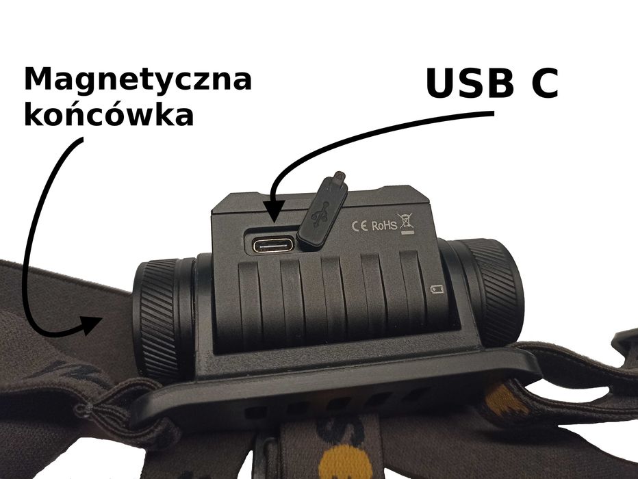 Latarka czołowa LED Wurkkos HD50 4000 lumenów Czołówka Survival