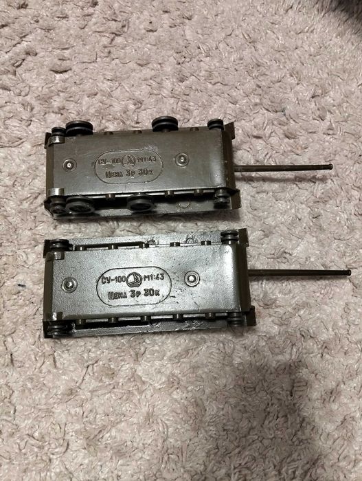 Танк самохідна артилерійська установка СССР Су-100 м1:46 БТР 152