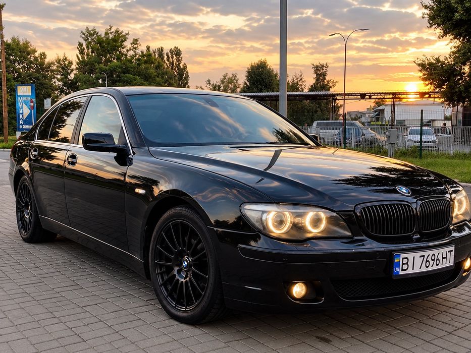 BMW 745d 4.4 V8 DIESEL Рестайлінг Шкірка Автомат