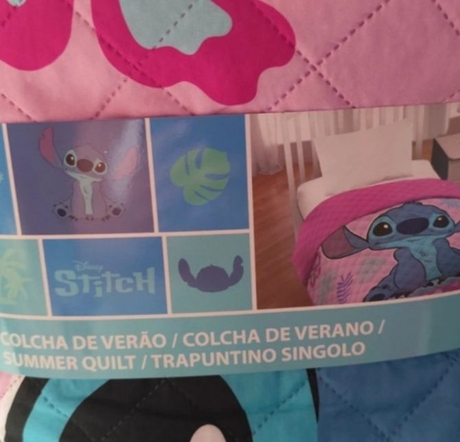 Stitch colcha novo