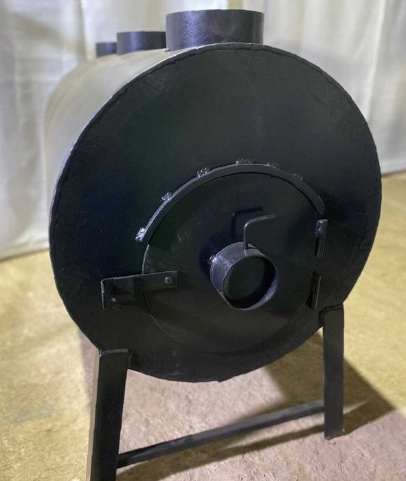 5мм! 1020м3! Піч Буржуйка Теплогенератор, Промышленный Булерьян