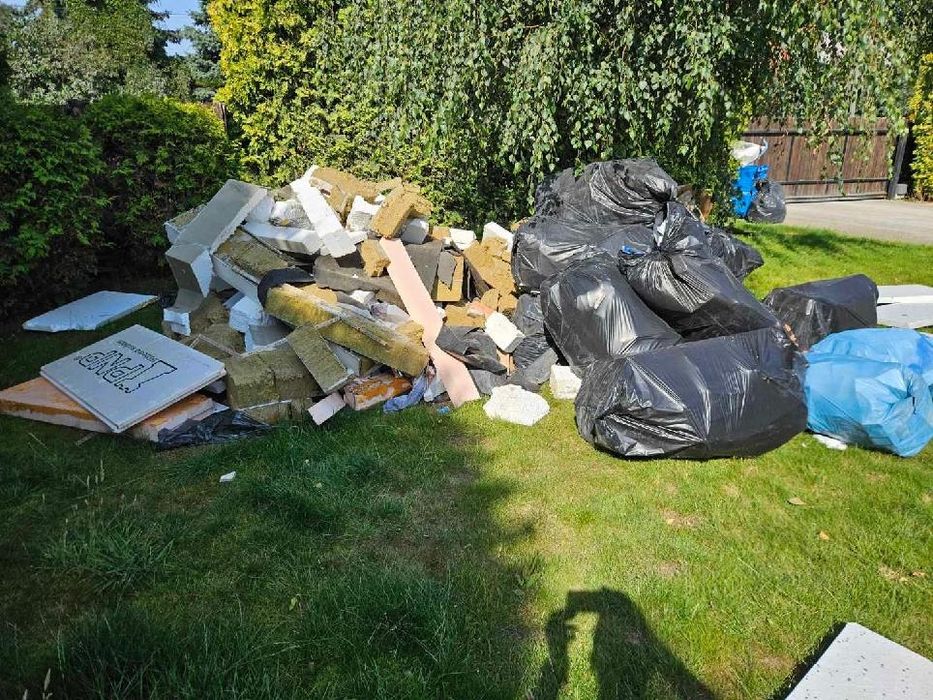 Odbiór I wywóz styropianu odpłatnie Warszawa I okolice