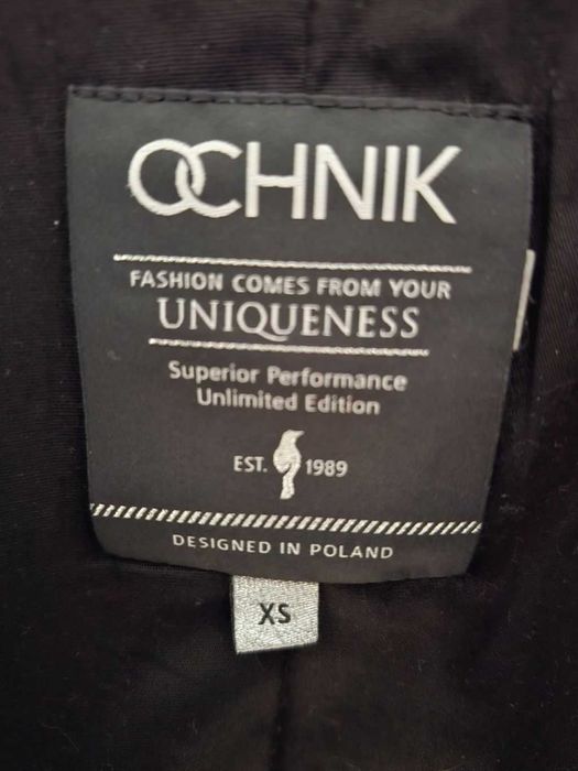 Czarna skórzana ramoneska od Ochnik, nowa, nie noszona