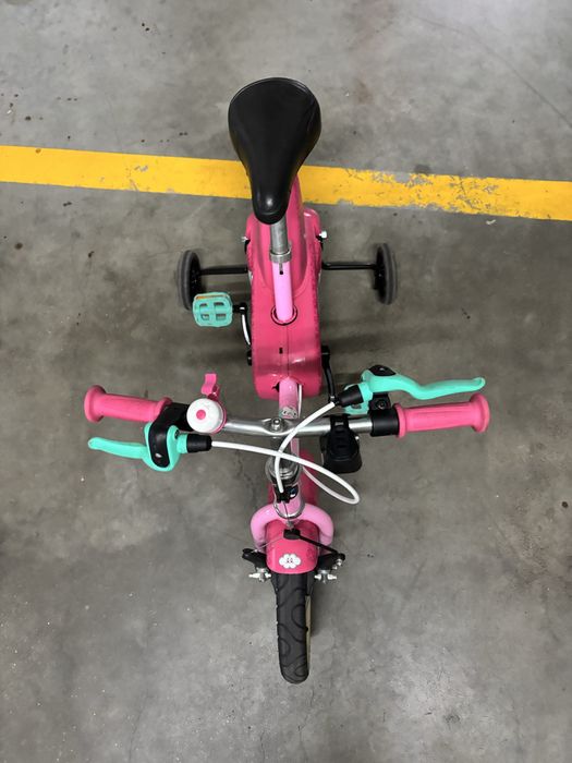 Bicicleta 14Polegadas 500 Unicorn  B'TWIN 3-5 ANOS