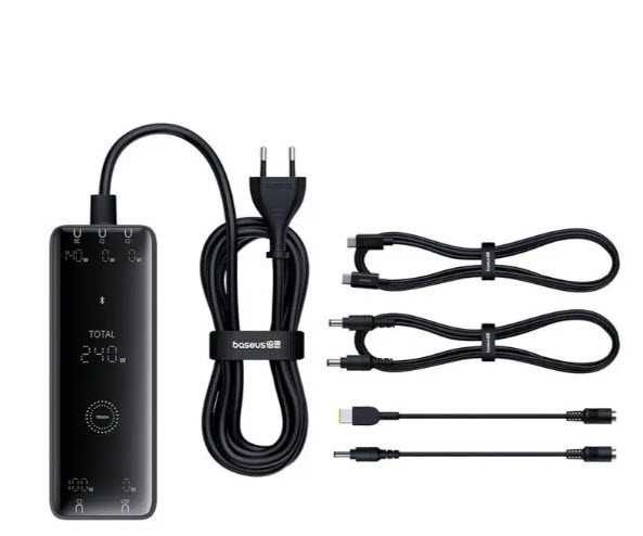 Потужний зарядний пристрій Baseus 240 Вт GaN