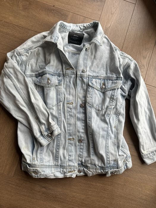 Kurtka jeansowa stradivarius katana oversize