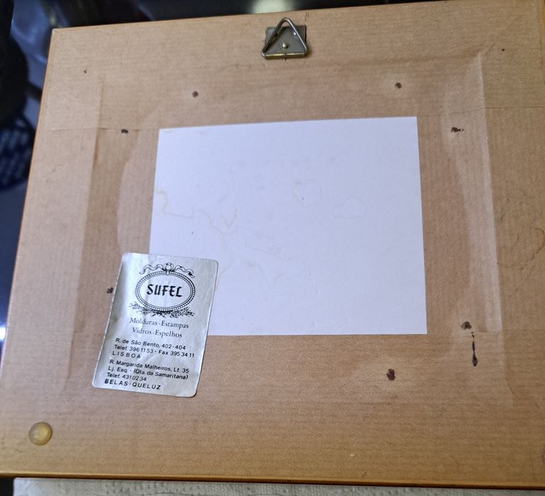 Quadro emoldurado