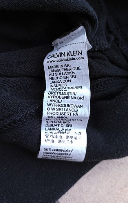 Calvin  Klein oryginalna  czarna bluza  rozmair  152, 156