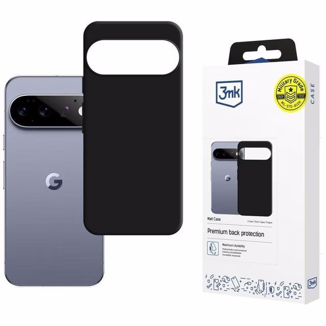 Etui 3MK do Google Pixel 11 / 11 Pro Matt Case Black
