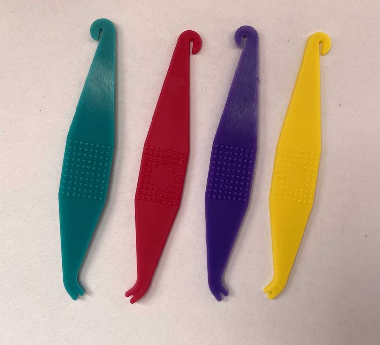 Гачки для еластиків ціна за 10 шт